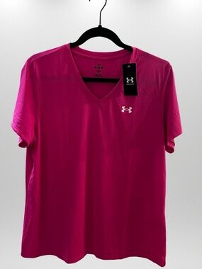 Under Armour Women's Short Sleeve Tech Tee - Hot Pink